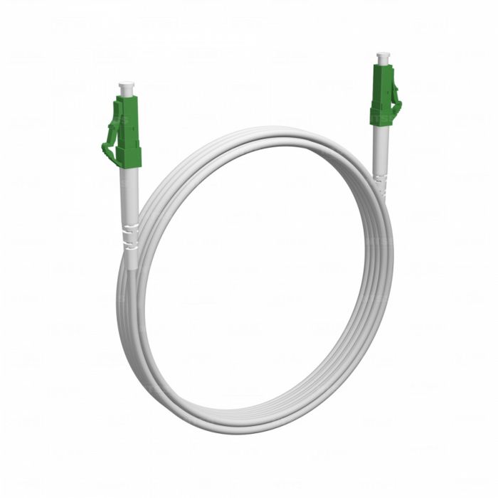 Шнур оптический NTSS spc LC/APC-LC/APC 9/125 G657.A2 2.0мм 3м LSZH (патч-корд)