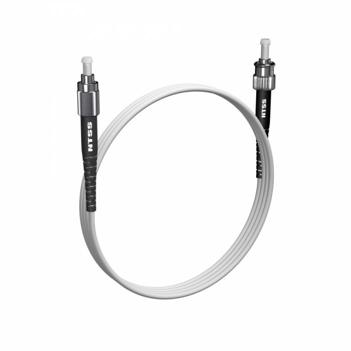Шнур оптический NTSS PREMIUM spc FC/UPC-ST/UPC 9/125 G.657A1 3.0мм 2м LSZH (патч-корд)