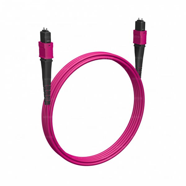 Волоконно-оптическая сборка trunk NTSS PREMIUM 24ов, MTP/UPC (male)-MTP/UPC (male), полярность А, 50/125 OM4, 3м, LSZH