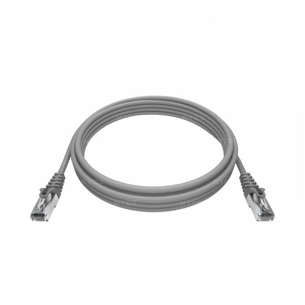 Патч-корд NTSS PREMIUM 2xRJ45/8P8C, T568B FTP CAT5e LSZH 0,5 метра, серый