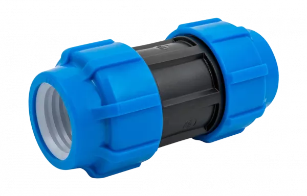 Муфта соединительная компрессионная  для труб ПНД 25мм