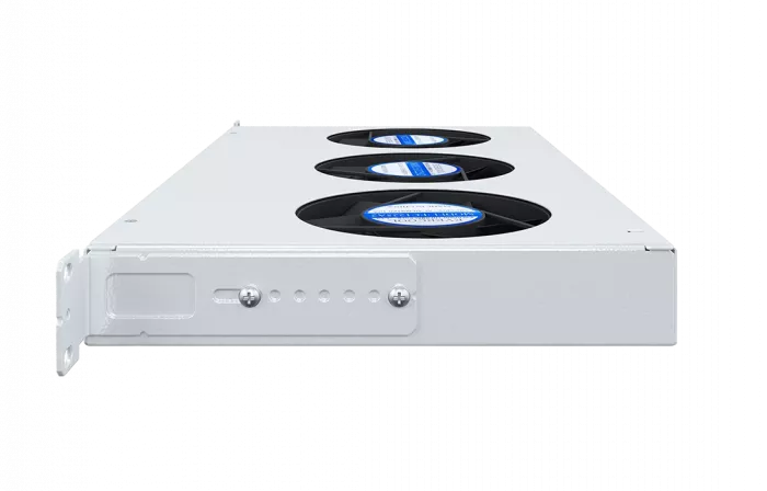 Вентиляторный модуль , 3 вентилятора с цифровым термореле ВМ-3-19"-Т-2 ССД