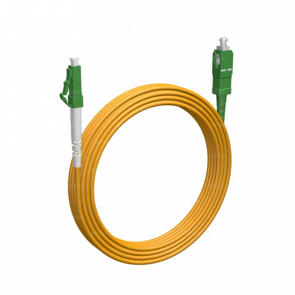 Шнур оптический NTSS spc LC/APC-SC/APC 9/125 3.0мм 30м LSZH (патч-корд)