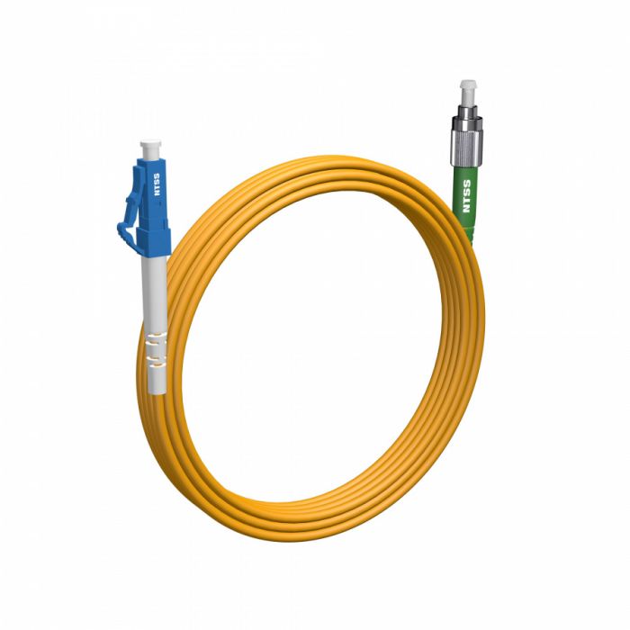 Шнур оптический NTSS spc LC/UPC-FC/APC 9/125 2.0мм 25м LSZH (патч-корд)