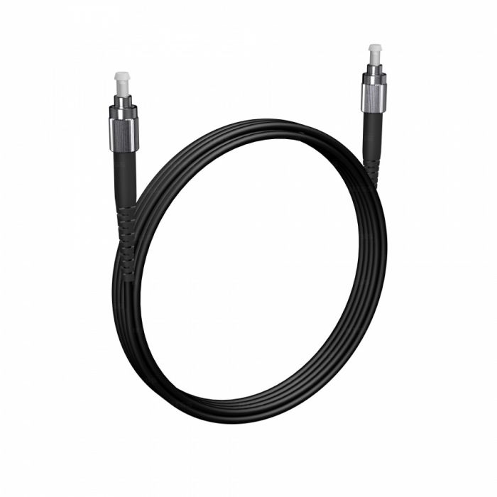 Шнур оптический NTSS spc FC/UPC-FC/UPC 9/125 3.0мм 3м черный LSZH (патч-корд)