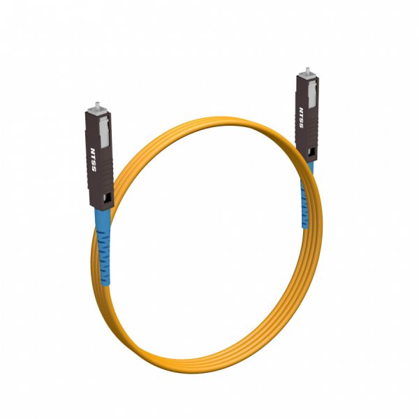 Шнур оптический NTSS spc MU/UPC-MU/UPC 9/125 2.0мм 2м LSZH (патч-корд)