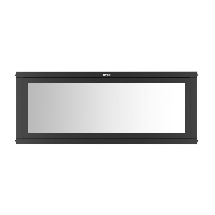 Секция крыши системы изоляции NTSS с аварийным открыванием, с окном, ширина коридора 1800 мм, длина 750 мм, RAL 9005 чёрный