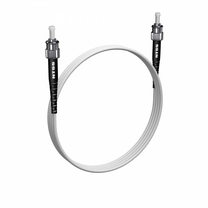 Шнур оптический NTSS spc ST/UPC-ST/UPC 9/125 G.657A1 3.0мм 1м LSZH (патч-корд)
