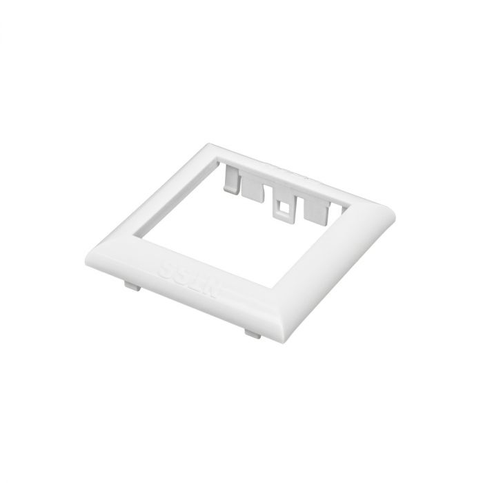 Рамка на 1 пост (45х45) NTSS в профиль для кабельных каналов 105х50