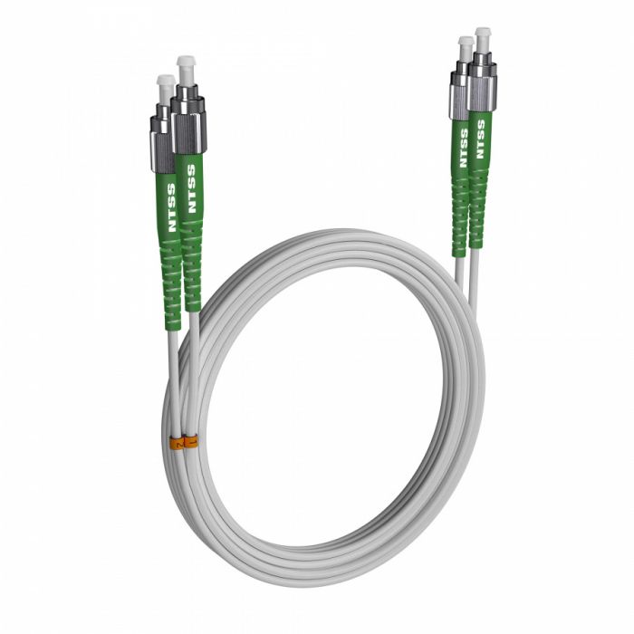 Шнур оптический NTSS dpc FC/APC-FC/APC 9/125 G.657A1 3.0мм 20м LSZH (патч-корд)
