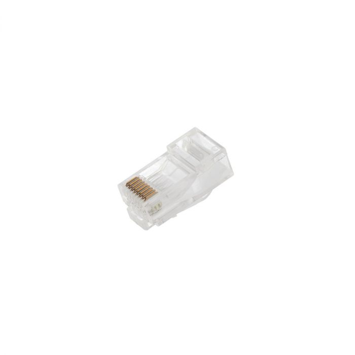 Коннектор NTSS PREMIUM RJ45 UTP 8Р8С CAT6 универсальный, сквозной, защита от зацепов