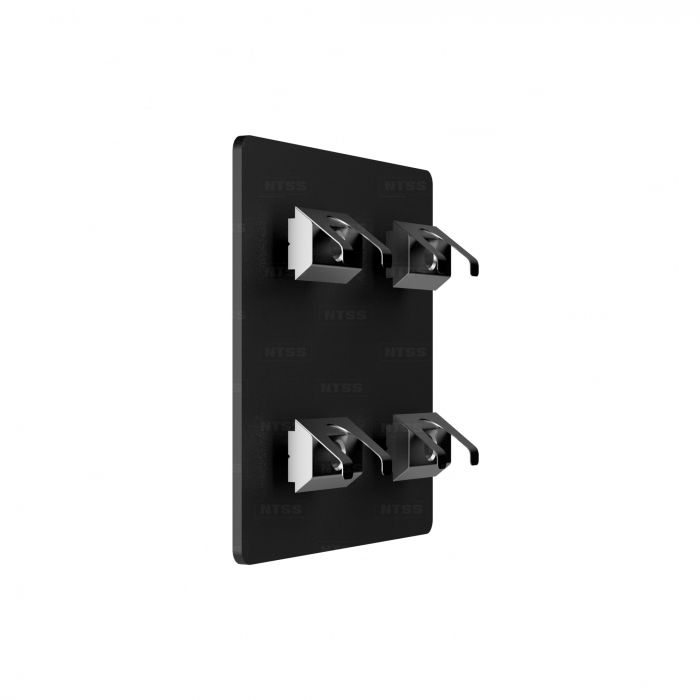 Наружный соединитель профилей накладка 80*80