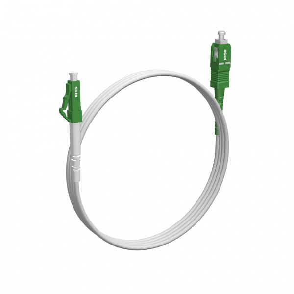 Шнур оптический NTSS spc LC/APC-SC/APC 9/125 G.657A1 2.0мм 2м LSZH (патч-корд)