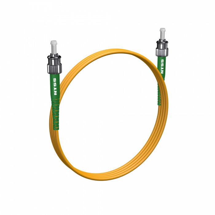 Шнур оптический NTSS spc ST/APC-ST/APC 9/125 G.657.A1 3.0мм 1м LSZH (патч-корд)