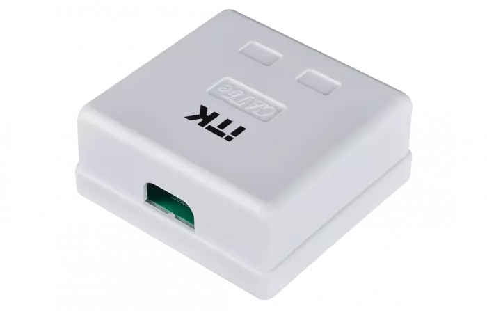 CS2-1C5EU-22 ITK Настенная инф. розетка RJ45, кат.5Е UTP, 2-порта
