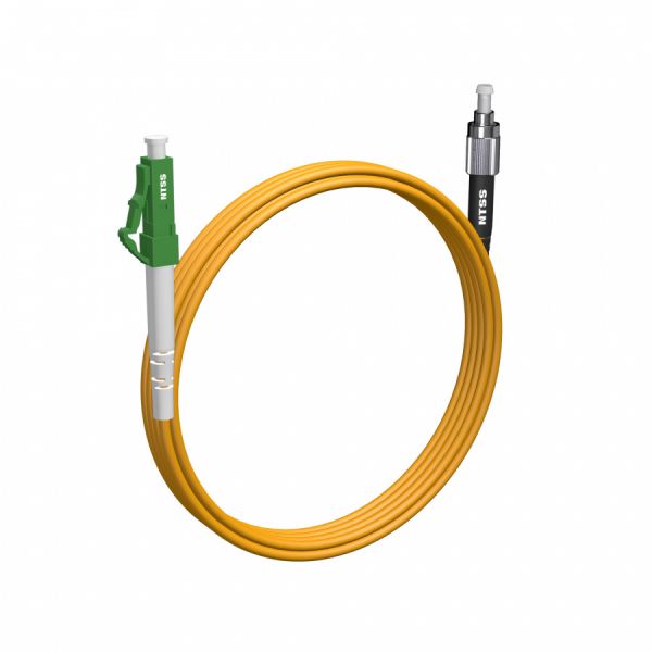 Шнур оптический NTSS spc LC/APC-FC/UPC 9/125 3.0мм 4м LSZH (патч-корд)