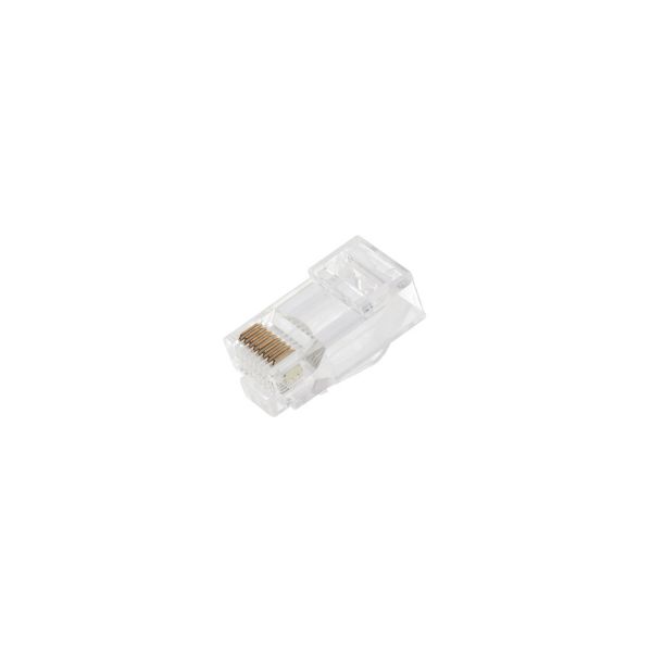 Коннектор NTSS PREMIUM RJ45 UTP 8Р8С CAT5е универсальный, сквозной, защита от зацепов