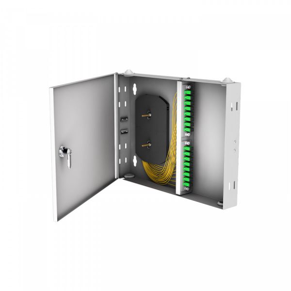 Кросс настенный NTSS PREMIUM, предсобранный, 12 портов SC/APC, 9/125 мкм