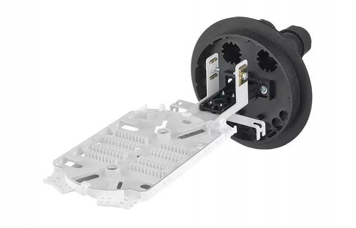 Муфта-кросс МКО-С6/СМ4-1PLC8-SC/APC-10SC-10SC/APC-1SC/APC ССД