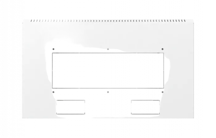 Шкаф телекоммуникационный настенный разборный 19”,12U(600x550), ШТ-НСр-12U-600-550-С дверь стекло ССД