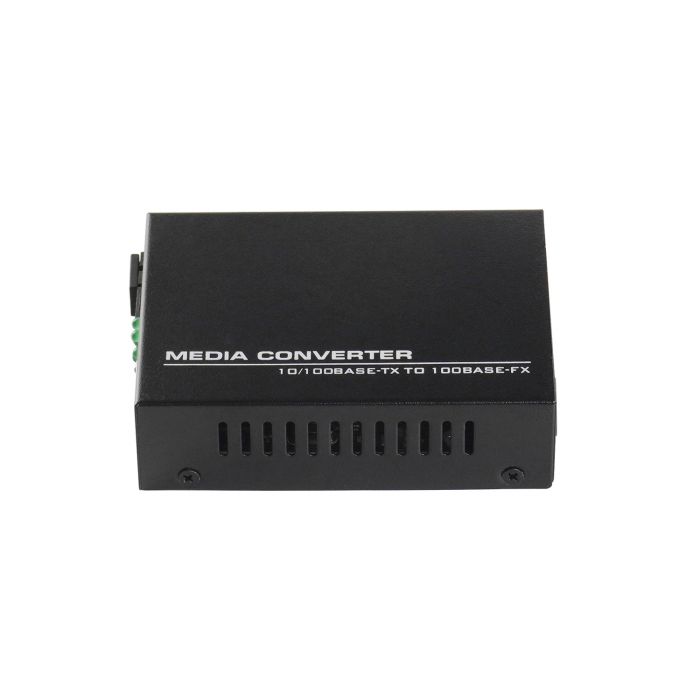 WDM медиаконвертер NTSS с RJ45 портом 10/100Base-T и 10/100Base-FX с разъемом SC, рабочая длина волны (передача/прием) 1310/1550 нм, SM, дальность до 20 км, DC 5В 2A