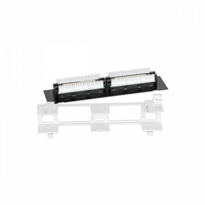 Патч-панель UTP, 12 портов RJ45, cat.5е, 110 тип (настенная)