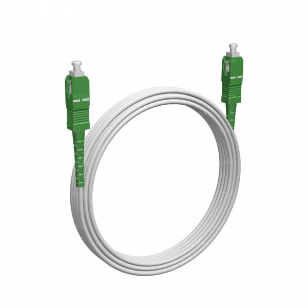 Шнур оптический NTSS spc SC/APC-SC/APC 9/125 G.657A1 3.0мм 9м LSZH (патч-корд)