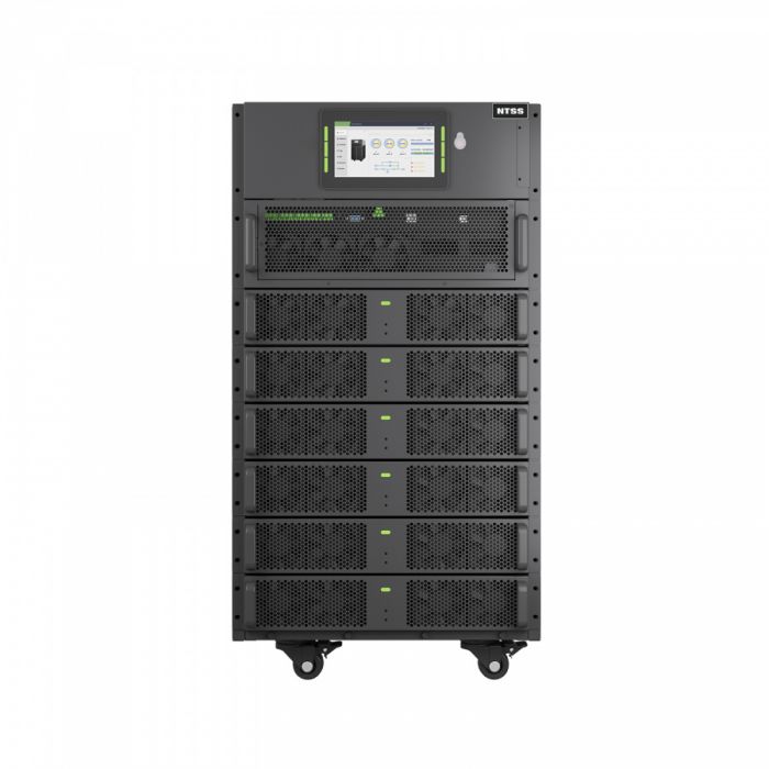 Силовой шкаф модульного ИБП NTSS LRT 60 кВА, 6 слотов для силовых модулей 10 кВА, 19U напольный
