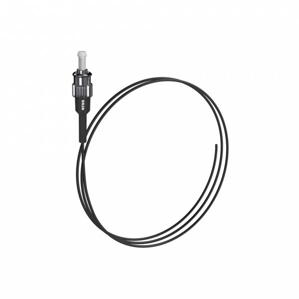 Пигтейл оптический NTSS ST/UPC 50/125мкм ОМ4 2*1.5м LSZH чёрный