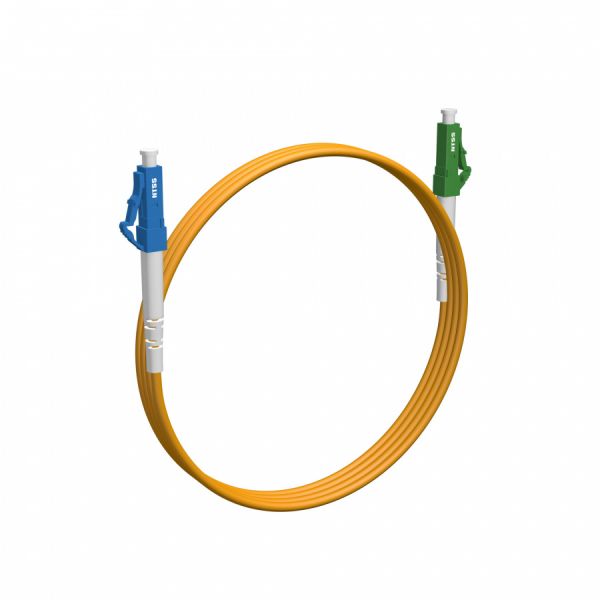 Шнур оптический NTSS spc LC/UPC-LC/APC 9/125 2.0мм 1м LSZH (патч-корд)