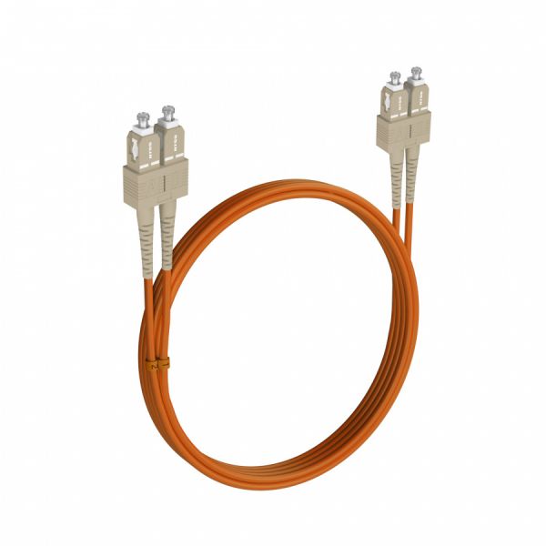 Шнур оптический NTSS PREMIUM dpc SC/UPC-SC/UPC 50/125 3.0мм 3м LSZH (патч-корд)