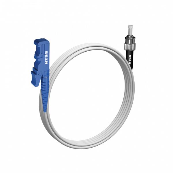 Шнур оптический NTSS spc E2000/UPC-ST/UPC 9/125 G.657A1 3.0мм 4м LSZH (патч-корд)