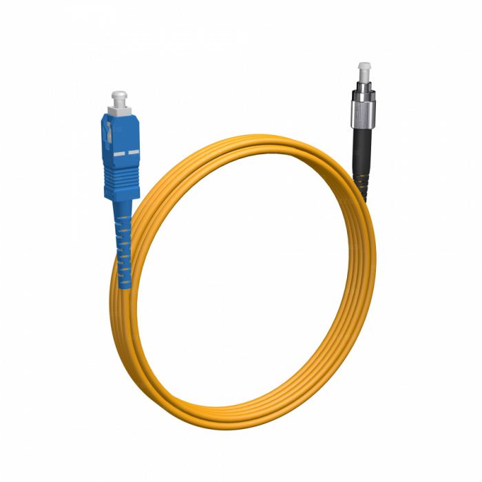 Шнур оптический NTSS spc SC/UPC-FC/UPC 9/125 3.0мм 4м LSZH (патч-корд)