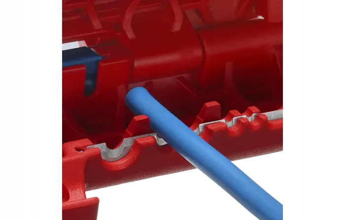 KN-169502SB	ErgoStrip® Cтриппер универсальный для круглых проводов, 0.2-4 мм², d8-13 мм, длина 135 мм, для левшей, SB