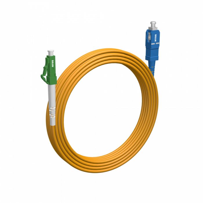 Шнур оптический NTSS spc LC/APC-SC/UPC 9/125 3.0мм 25м LSZH (патч-корд)