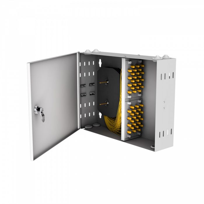 Кросс настенный NTSS PREMIUM, предсобранный, 20 портов ST/UPC, 9/125 мкм