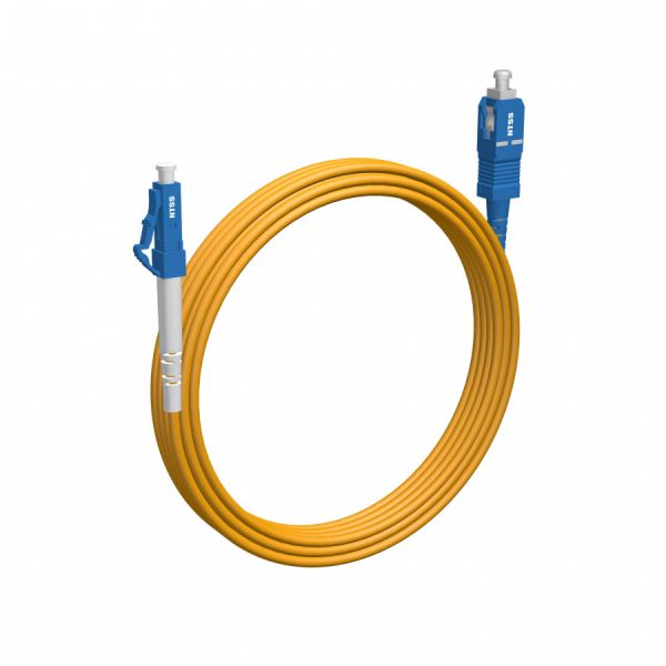 Шнур оптический NTSS spc LC/UPC-SC/UPC 9/125 3.0мм 6м LSZH (патч-корд)