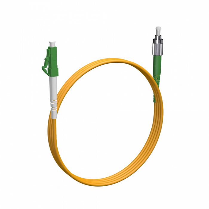 Шнур оптический NTSS PREMIUM spc LC/APC-FC/APC 9/125 3.0мм 1м LSZH (патч-корд)