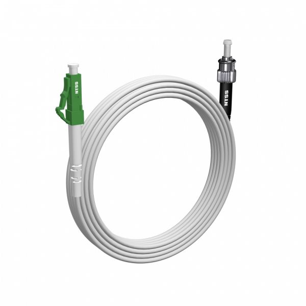 Шнур оптический NTSS spc LC/APC-ST/UPC 9/125 G.657A1 3.0мм 25м LSZH (патч-корд)