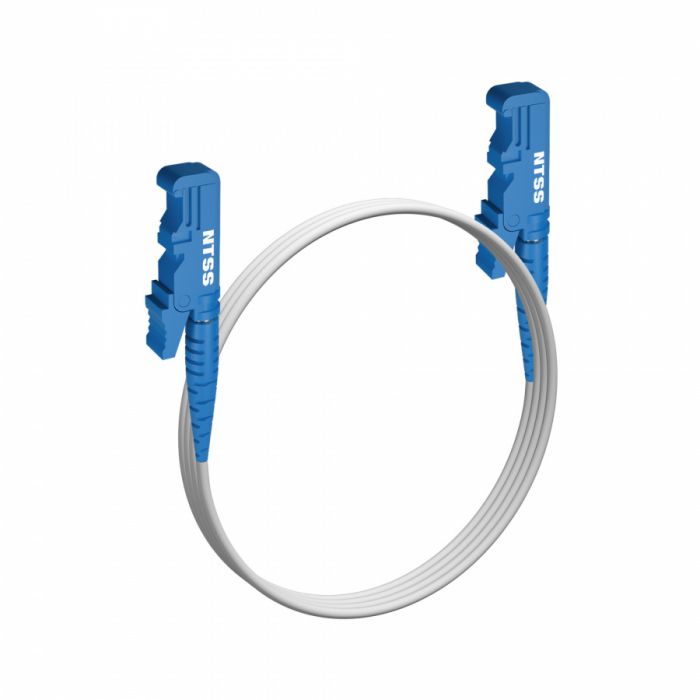 Шнур оптический NTSS spc E2000/UPC-E2000/UPC 9/125 G.657A1 3.0мм 2м LSZH (патч-корд)