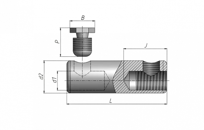 Соединитель болтовой рядный СБ-3 (150-240 мм2)