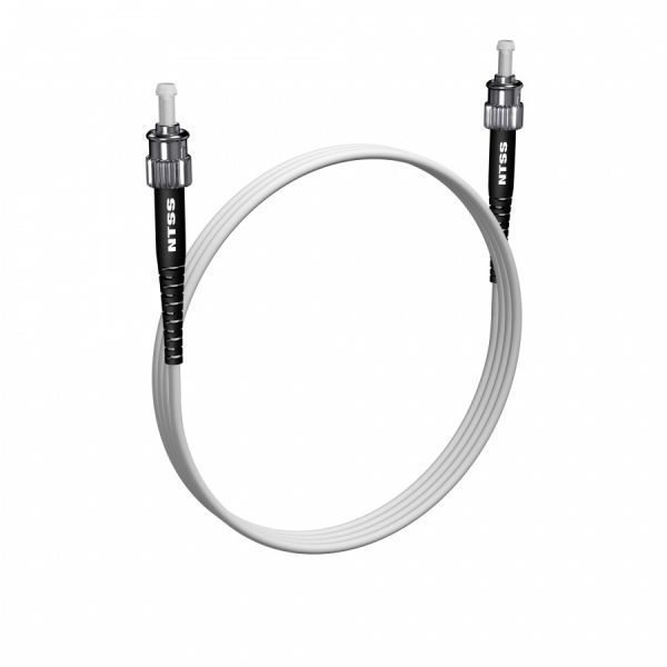 Шнур оптический NTSS PREMIUM spc ST/UPC-ST/UPC 9/125 G.657A1 3.0мм 1м LSZH (патч-корд)
