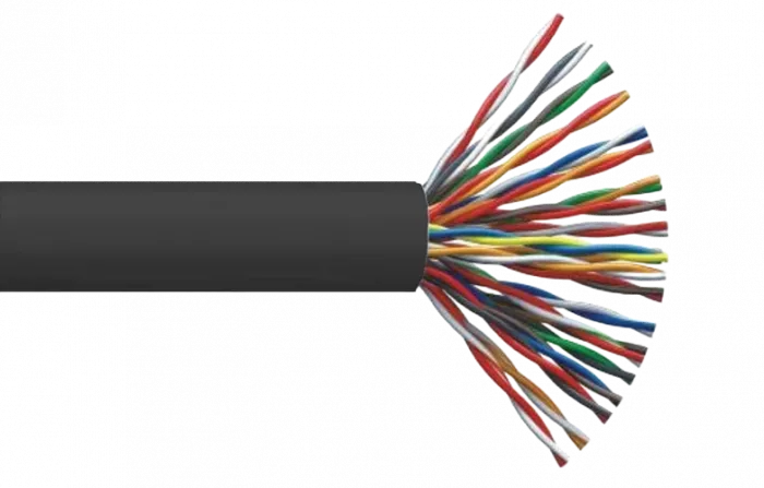 LC1-C5E50-121 ITK Кабель связи витая пара U/UTP, кат.5E, 50 пар 50х2х24AWG solid, LSZH, 500м, серый
