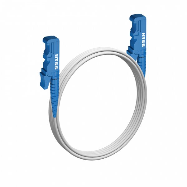 Шнур оптический NTSS spc E2000/UPC-E2000/UPC G.657A2 9/125 3.0мм 4м LSZH (патч-корд)