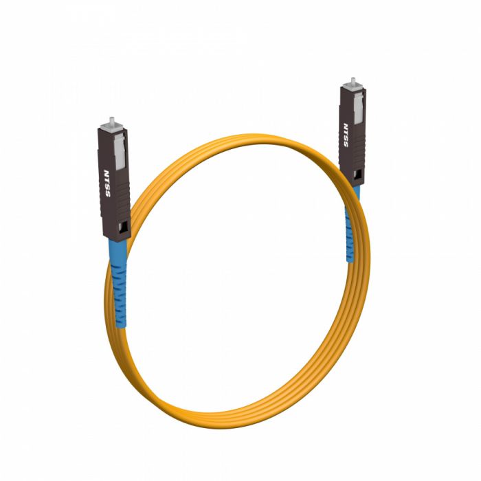 Шнур оптический NTSS dpc MU/UPC-MU/UPC 9/125 2.0мм 2м LSZH (патч-корд)