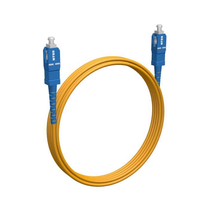 Шнур оптический NTSS PREMIUM spc SC/UPC-SC/UPC 9/125 3.0мм 4м LSZH (патч-корд)