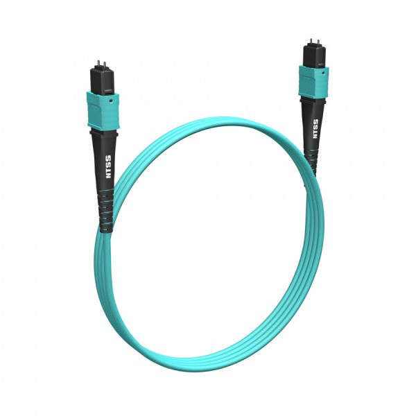 Волоконно-оптическая сборка trunk NTSS 12ов, MPO/UPC (female)-MPO/UPC (female), полярность А, 50/125 OM3, внутренний, 1м, LSZH