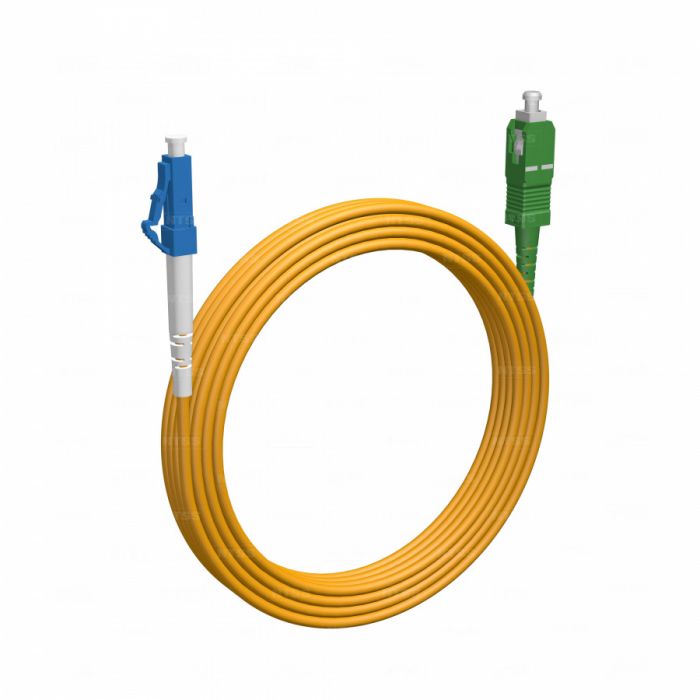 Шнур оптический NTSS spc LC/UPC-SC/APC 9/125 3.0мм 20м LSZH (патч-корд)