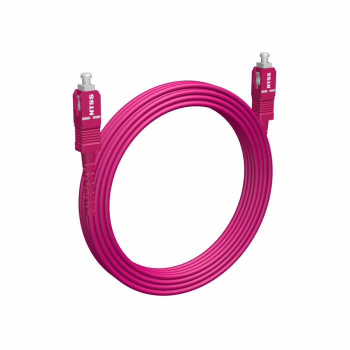 Шнур оптический NTSS PREMIUM spc SC/UPC-SC/UPC 50/125 ОМ4 2.0мм 30м LSZH (патч-корд)