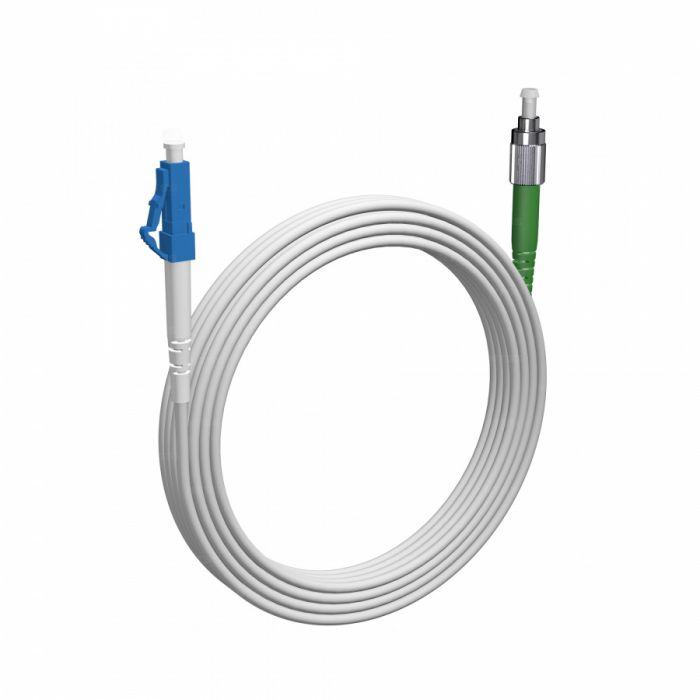 Шнур оптический NTSS spc LC/UPC-FC/APC 9/125 G.657A1 2.0мм 25м LSZH (патч-корд)